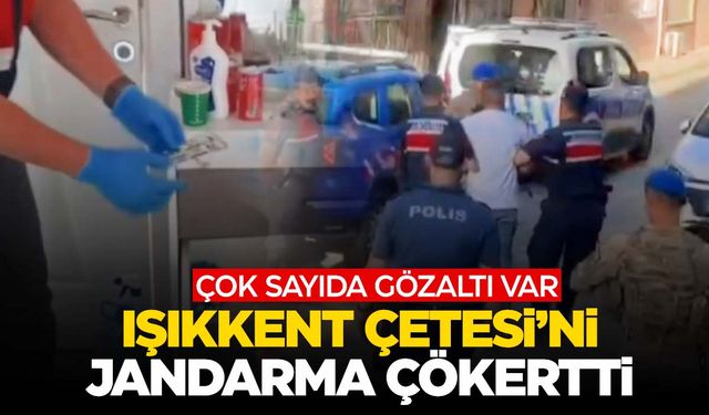 İzmir ve Manisa’da faaliyet gösteriyorlardı! Işıkkent Çetesi çökertildi!