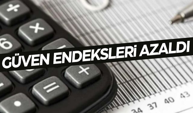 Güven endeksleri Haziran’da azaldı!