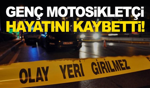 Ege’de üzen ölüm… Genç motosikletçi hayatını kaybetti