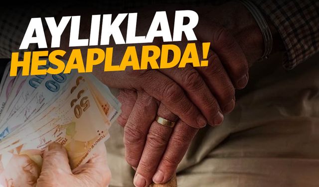 Haziran aylıkları hesaplara yatırıldı