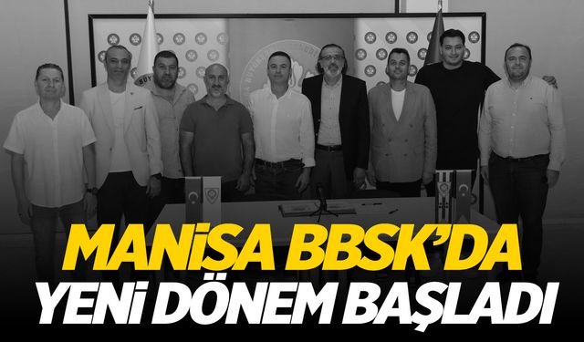 İmza atıldı! Manisa BBSK'da yeni döneme geçildi