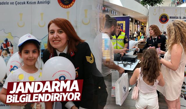 Jandarma’dan AVM’de etkinlik