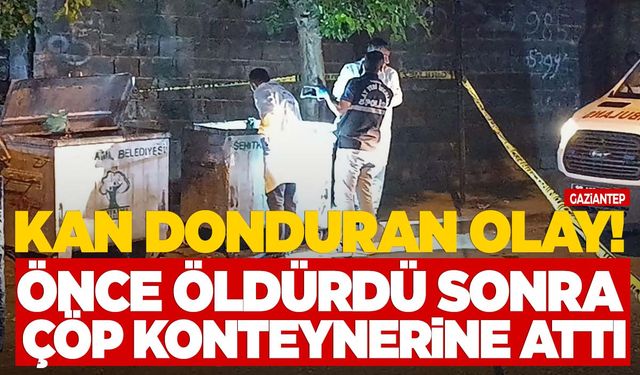 Karısını önce öldürdü sonra çuvalla sırtlayarak çöpe attı!