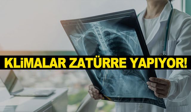 Klimalar zatürre riskini arttırıyor!