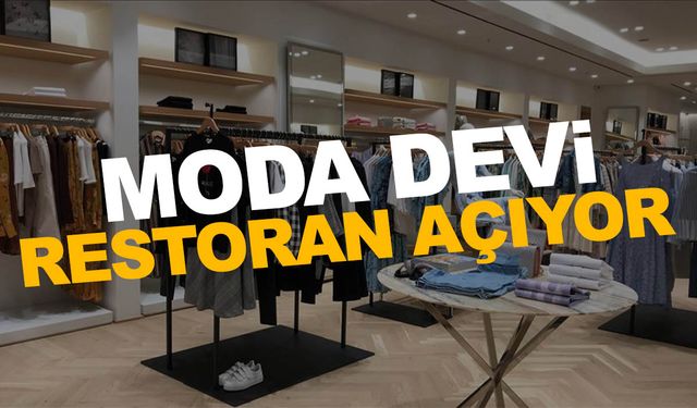 Lüks moda markası restoran açıyor!