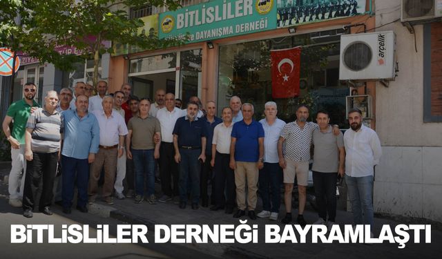 Manisa’da Bitlisliler Kurban Bayramı’nda bayramlaştı