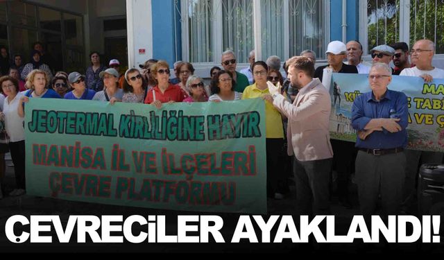 Manisa’da çevreciler ayaklandı… JES’e karşı birleştiler