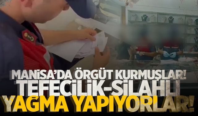 Manisa'da örgüt kurmuşlar! Ne ararsan var... 8 adrese baskın yapıldı