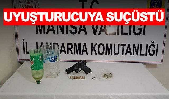 Manisa’da uyuşturucuya suçüstü