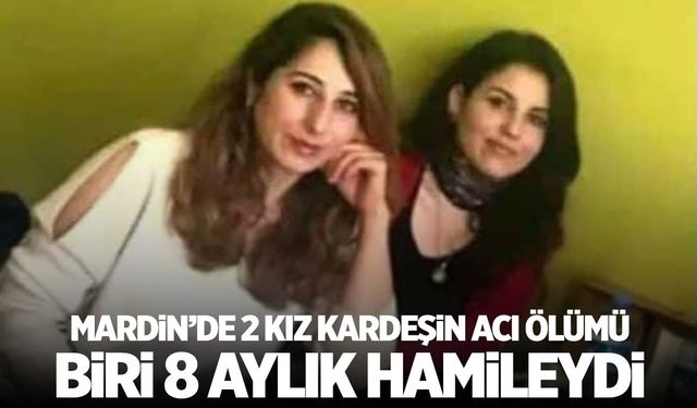 Mardin'de 2 kız kardeşin acı ölümü! Biri hamileydi...