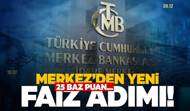 Merkez Bankası’ndan yeni faiz kararı!