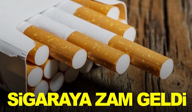 Sigaraya zam geldi!