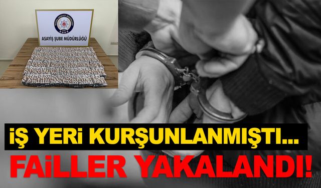 Manisa’da iş yeri kurşunlanmıştı… Olayı gerçekleştiren şahıslar tutuklandı!