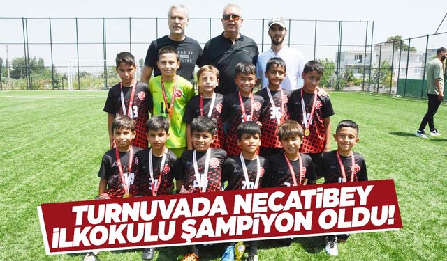 Turnuvada Necatibey İlkokulu şampiyon oldu!