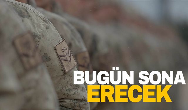 Uzman erbaş temini başvuruları bugün sona erecek