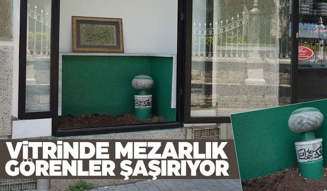 Vitrinde gizemli mezar! Mahallede birçok evin altında var!