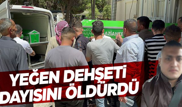 Gaziantep’te pompalı tüfekli cinayet: Tartıştığı dayısını öldürdü