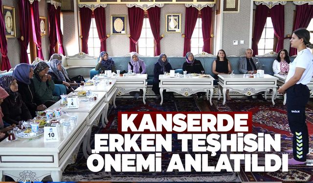 Yunusemre’den Kışlalı kadınlara kanser taraması