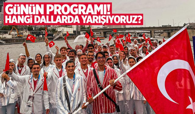 2024 Paris Olimpiyat oyunları günün programı! Türkiye hangi dalda yarışacak? 28 Temmuz Pazar