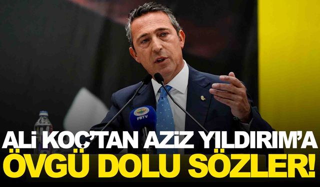 YDK toplantısında dostluk rüzgarları… Ali Koç’tan Aziz Yıldırım’a övgü dolu sözler!