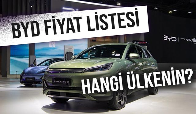 BYD Firması Hangi Ülkenin? Güncel BYD Fiyat Listesi ve Modelleri!