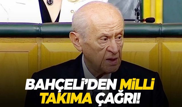 Bahçeli'den maça çıkmayın çağrısı