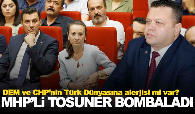 MHP’li Tosuner bombaladı… Hedefinde CHP’li Özalper vardı!