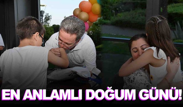 En anlamlı doğum günü!