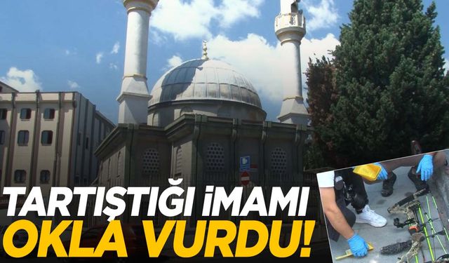 İstanbul’da akıllara durgunluk veren olay! Cami imamını okla vurdu!