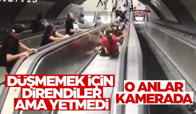 İzmir Metrosu’nda yürüyen merdiven kazası yaşanmıştı! Görüntüler ortaya çıktı