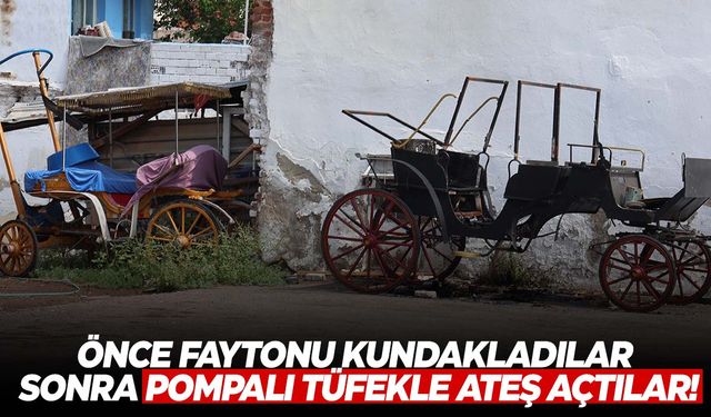 İzmir’de faytonu kundaklayıp dehşet saçtılar: 1 ölü, 5 yaralı