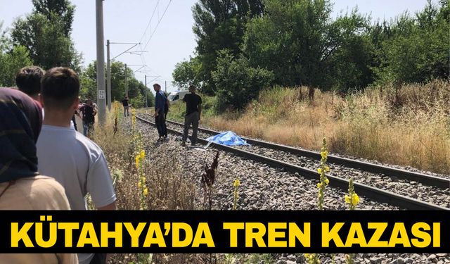 Kütahya'da yolcu treni kazası! 1 ölü