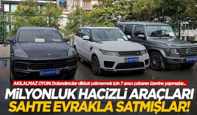 Manisa dahil 8 ilde 750 milyonluk yediemin vurgunu… 7 aracı çobanın üzerine yapmışlar!