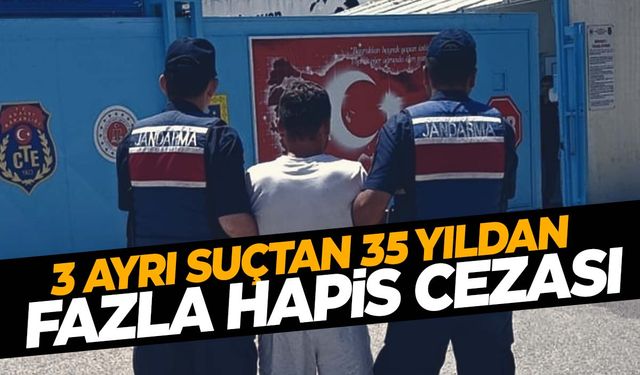 35 yıldan fazla hapis cezası vardı… Manisa’da kıskıvrak yakalandı!