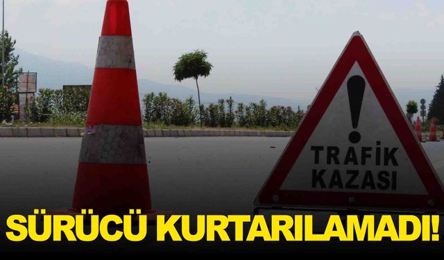 Manisa’da motosiklet kazası can aldı… Sürücü yaşamını yitirdi