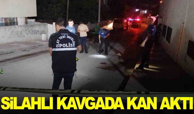 Manisa’daki silahlı kavgada kan aktı!