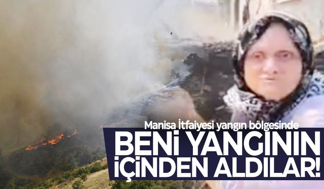 Manisa’dan yangına yardım eli!