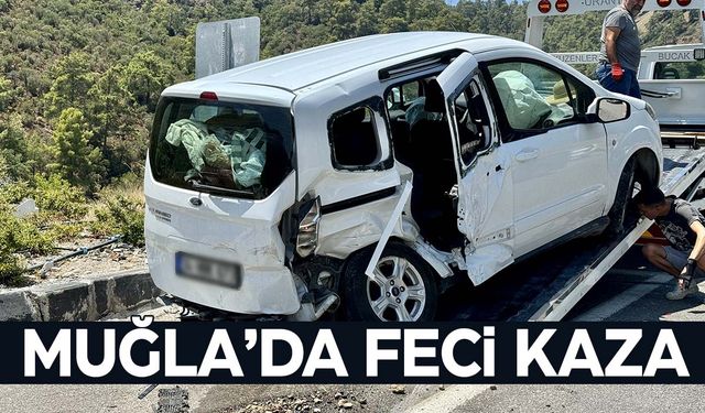 Muğla’da iki otomobil çarpıştı: 1 çocuk öldü, çok sayıda yaralı var!