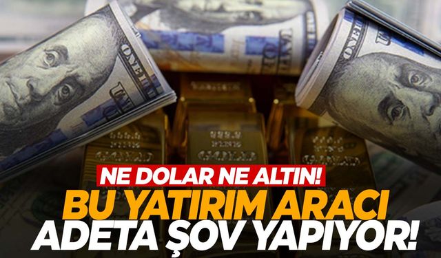 Ne dolar ne altın! bunu alan yatırımcılar köşeyi döndü!