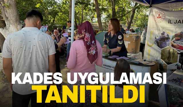 Salihli’de kadınlara KADES uygulamasını tanıttılar