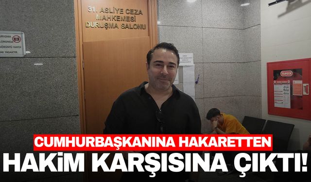 Şarkıcı Atilla Taş ‘Cumhurbaşkanına hakaret' suçundan hakim karşısında