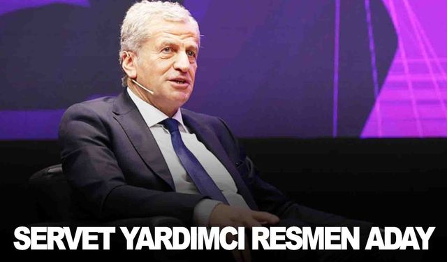 Servet Yardımcı TFF başkanlığına aday oldu!