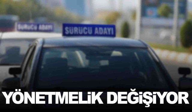 Sürücü adayları dikkat! Yönetmelik değişiyor