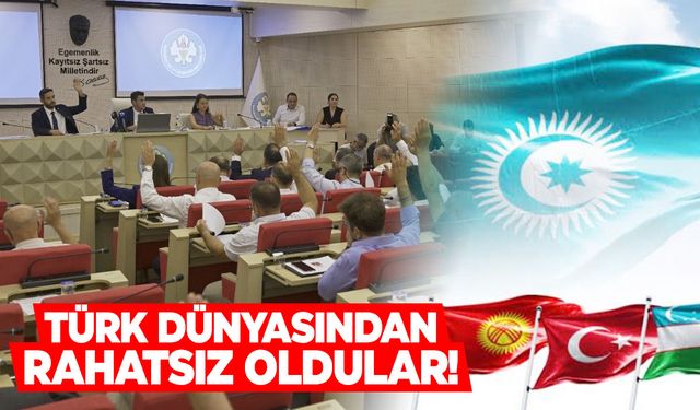 Türk Dünyası Belediyeler Birliği’nden rahatsız oldular!