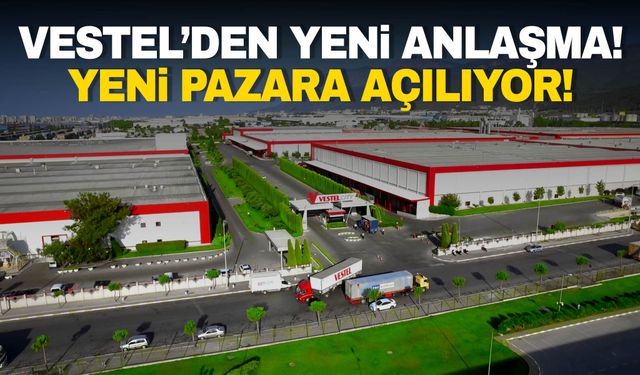 Vestel’den yeni iş birliği anlaşması! Yeni pazara açılıyor…