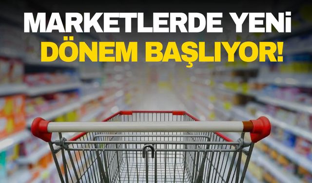 Zincir marketlerde yeni dönem! Kasaya gitmeye gerek kalmayacak