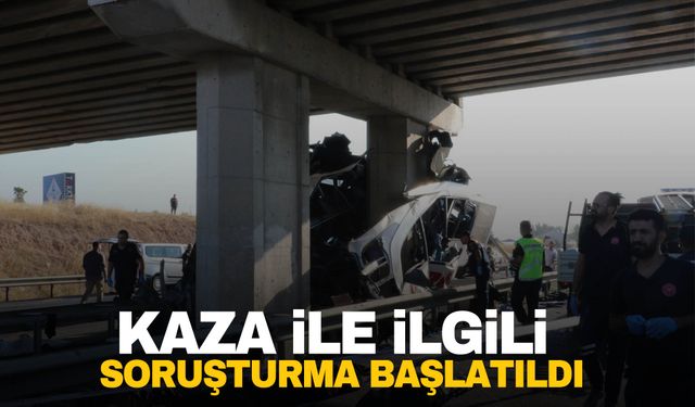 9 kişi hayatını kaybetmişti! Bakan Tunç kazayla ilgili soruşturma başladığını bildirdi