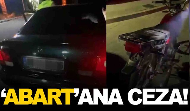 Manisa’da ‘Abart’an 120 araca trafikten men!