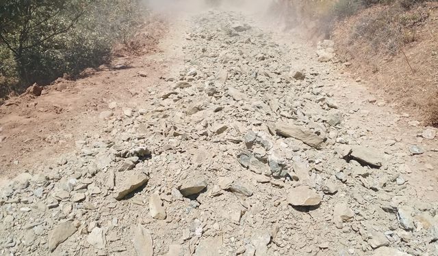 Dalkara mahallesi'nde yol bakım çalışmaları