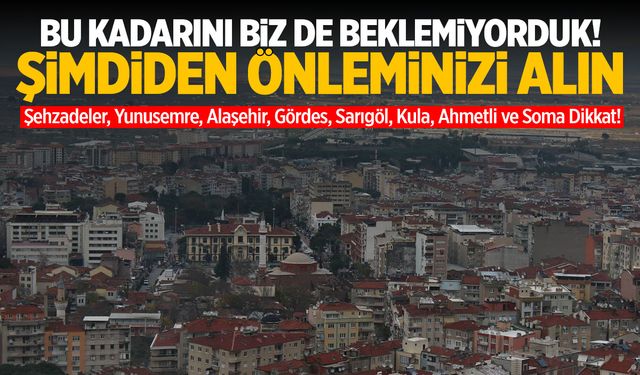 Bu kadarını biz de beklemiyorduk! Şimdiden önleminizi alın | 5 Ağustos 2024 Pazartesi Manisa Elektrik Kesintisi